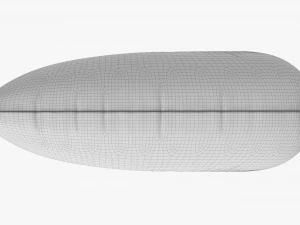 Foil balloon number 7 seven 3D Model