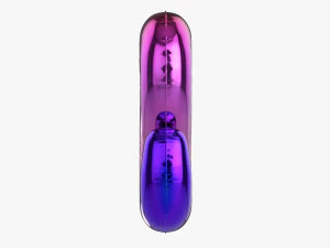 Foil balloon number 8 eight 3D Model