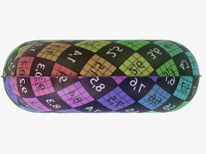 Foil balloon number 8 eight Modelo 3D