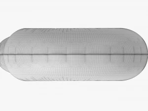 Foil balloon number 9 nine 3D Model