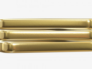 Gold ingots 01 Modelo 3D