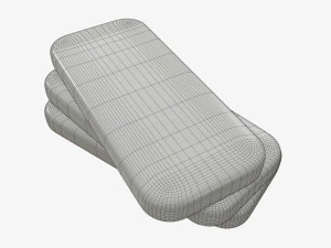 Lingotti d'oro 01 Modello 3D