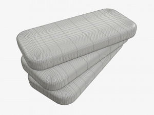Gold ingots 01 Modelo 3D