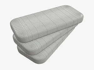 Lingotti d'oro 01 Modello 3D