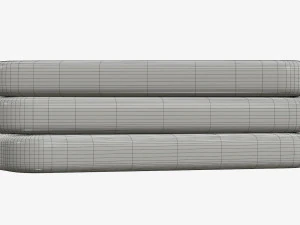 Lingotti d'oro 01 Modello 3D