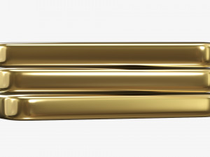 Gold ingots 03 Modelo 3D