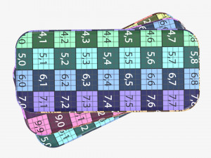Gold ingots 03 Modelo 3D