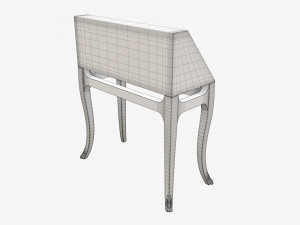 Hinged door bureau Modelo 3D