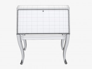 Hinged door bureau Modelo 3D