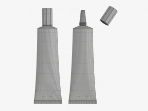 Instant super glue tube 01 Modelo 3D