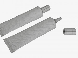 Instant super glue tube 01 Modelo 3D