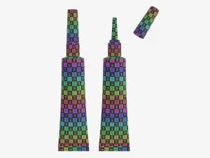 Instant super glue tube 02 3D Model