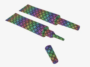 Instant super glue tube 02 3D Model