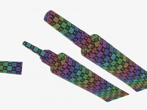 Instant super glue tube 02 Modelo 3D
