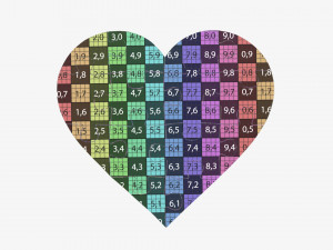 Jigsaw puzzle heart 02 Modelo 3D