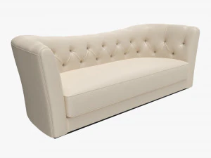 Knole style sofa 3D Model