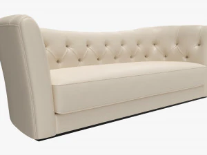 Knole style sofa 3D Model