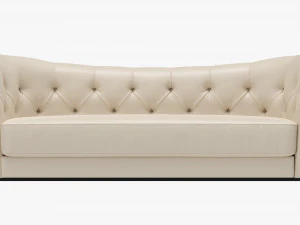Knole style sofa 3D Model