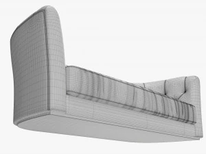 Knole style sofa 3D Model
