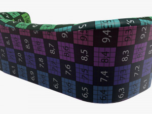 Knole style sofa 3D 模型