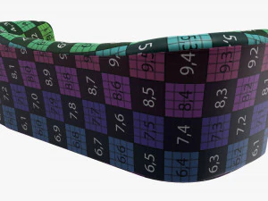 Knole style sofa 3D Model