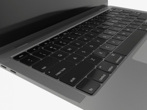 Laptop mockup 01 Modelo 3D