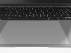 Laptop mockup 01 Modelo 3D