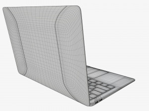 Laptop mockup 01 Modelo 3D
