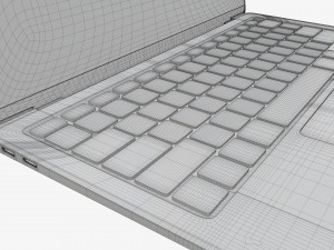 Laptop mockup 01 Modelo 3D