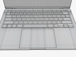Laptop mockup 01 Modelo 3D