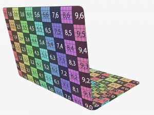 Laptop mockup 01 Modelo 3D