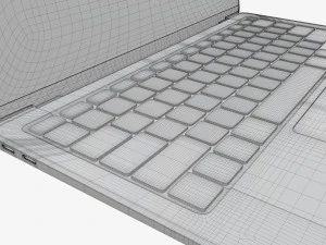 Laptop mockup 02 3D Model