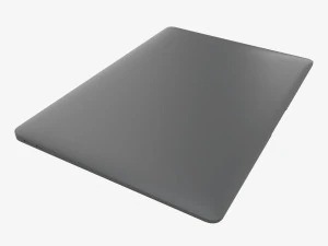 Laptop mockup 03 closed 3D Model