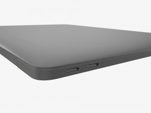Laptop mockup 03 closed 3D Модель