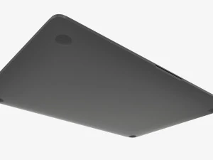Laptop mockup 03 closed 3D Model