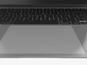 Laptop mockup 03 closed 3D Model