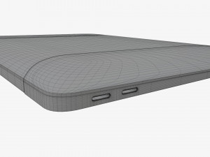 Laptop mockup 03 closed 3D Модель