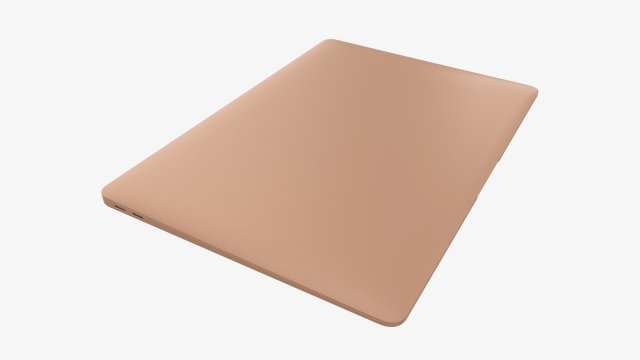 Laptop mockup 04 closed Model 3D .c4d .max .obj .3ds .fbx .stl .blend