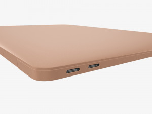 Laptop mockup 04 closed Model 3D