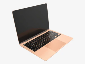 Laptop mockup 04 closed 3D Model