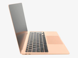 Laptop mockup 04 closed 3D Model