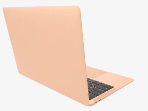 Laptop mockup 04 closed 3D Model