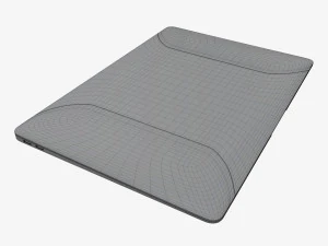 Laptop mockup 04 closed 3D Model