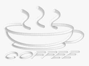 Led neon light sign 01 Modèle 3D