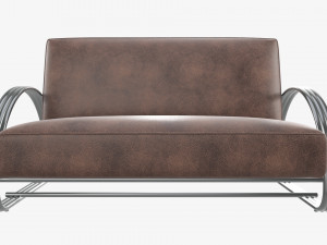 Loveseat sofa Modelo 3D