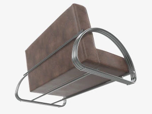 Loveseat sofa 3D Model