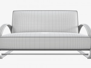 Loveseat sofa Modelo 3D