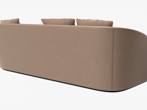 Loveseat sofa 02 3D Модель