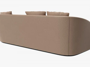Loveseat sofa 02 3D Model