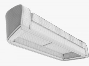 Loveseat sofa 02 3D Модель